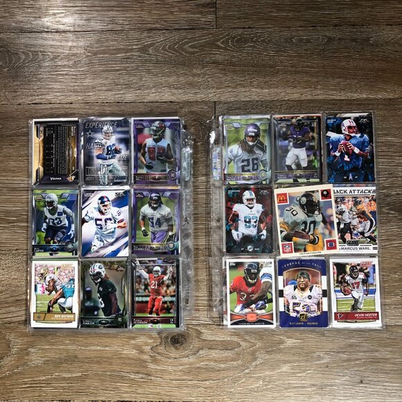 Football Card Lot Collection Topps Score Various Teams NFL Trading Cards - Picture 7 of 12